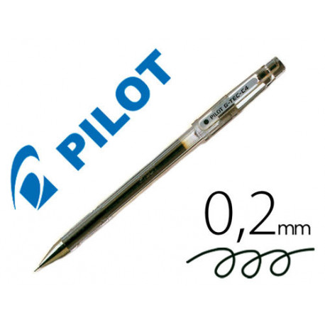 BOLIGRAFO PILOT PUNTA AGUJA G-TEC-C4 NEGRO