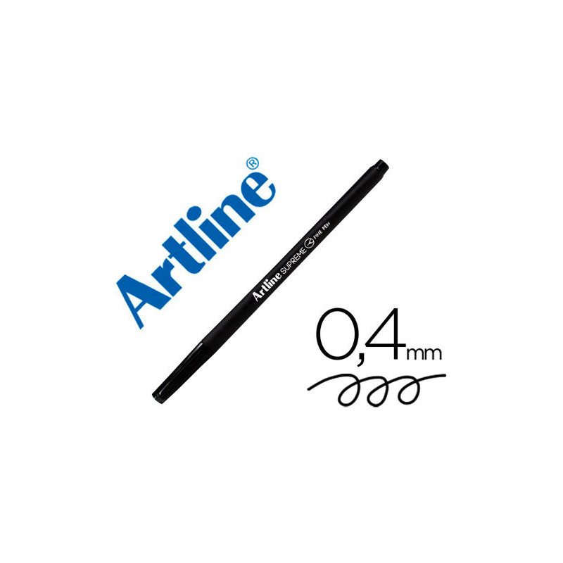 ROTULADOR ARTLINE SUPREME EPFS200 FINE LINER PUNTA DE FIBRA NEGRO 0,4 MM