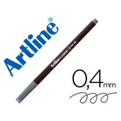 ROTULADOR ARTLINE SUPREME EPFS200 FINE LINER PUNTA DE FIBRA GRIS 0,4 MM