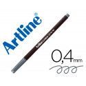 ROTULADOR ARTLINE SUPREME EPFS200 FINE LINER PUNTA DE FIBRA GRIS 0,4 MM