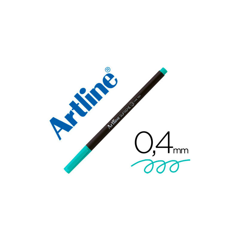 ROTULADOR ARTLINE SUPREME EPFS200 FINE LINER PUNTA DE FIBRA TURQUESA CLARO 0,4 MM