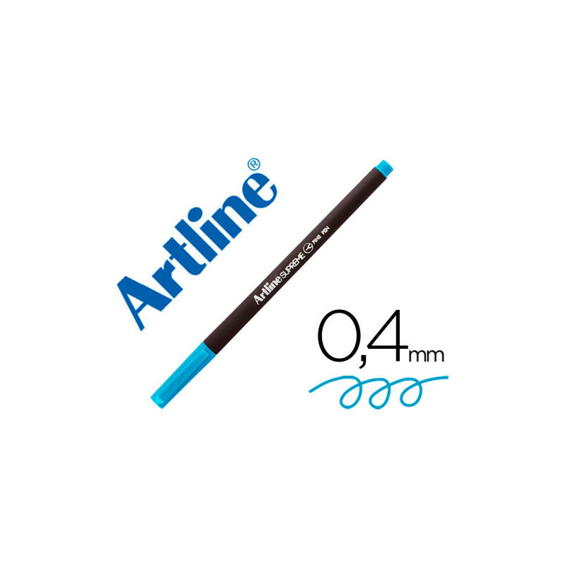 ROTULADOR ARTLINE SUPREME EPFS200 FINE LINER PUNTA DE FIBRA AZUL CLARO 0,4 MM