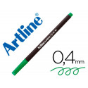 ROTULADOR ARTLINE SUPREME EPFS200 FINE LINER PUNTA DE FIBRA VERDE MANZANA 0,4 MM