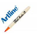 ROTULADOR ARTLINE SUPREME BRUSH EPFS PINTURA BASE DE AGUA PUNTA TIPO PINCEL TRAZO FINO NARANJA OSCUR