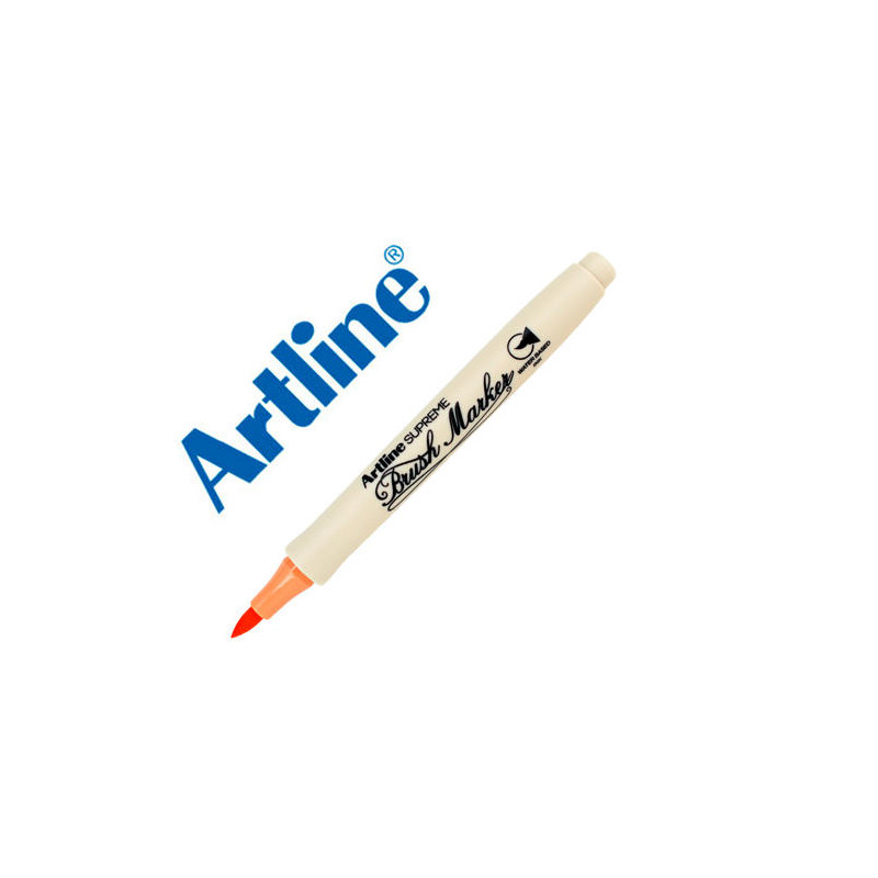 ROTULADOR ARTLINE SUPREME BRUSH EPFS PINTURA BASE DE AGUA PUNTA TIPO PINCEL TRAZO FINO OCRE