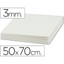 CARTON PLUMA LIDERPAPEL BLANCO DOBLE CARA 50X70CM ESPESOR 3MM