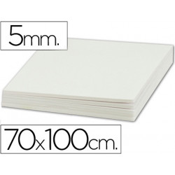 CARTON PLUMA LIDERPAPEL BLANCO DOBLE CARA 70X100CM ESPESOR 3MM