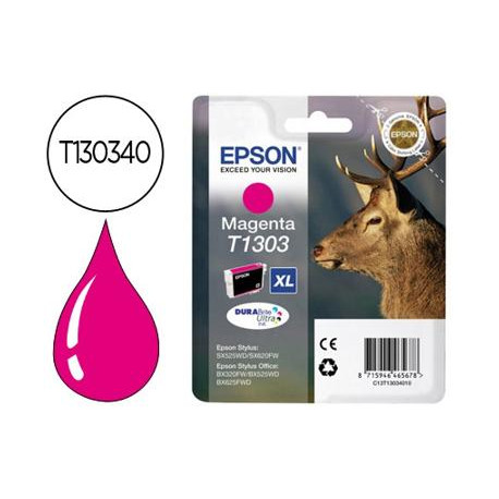 INK-JET EPSON STYLUS T1303 MAGENTA OFFICE BX320F EXTRA ALTA CAPACIDAD