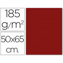 CARTULINA GUARRO GRANATE 50X65 CM 185 GR