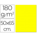 CARTULINA LIDERPAPEL 50X65 CM 180G/M2 AMARILLO LIMON