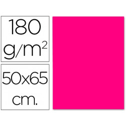 CARTULINA LIDERPAPEL 50X65 CM 180G/M2 FUCSIA