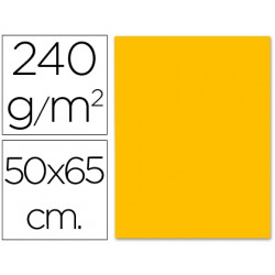 CARTULINA LIDERPAPEL 50X65 CM 240G/M2 NARANJA