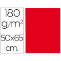 CARTULINA LIDERPAPEL 50X65 CM 180G/M2 ROJO