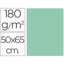 CARTULINA LIDERPAPEL 50X65 CM 180G/M2 VERDE