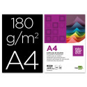 CARTULINA LIDERPAPEL A4 180G/M2 NEGRO