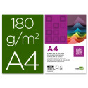 CARTULINA LIDERPAPEL A4 180G/M2 VERDE BILLAR