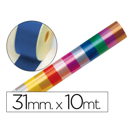 CINTA FANTASIA 10 MT X 31 MM AZUL