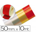 CINTA FANTASIA 10 MT X 50 MM ROJO