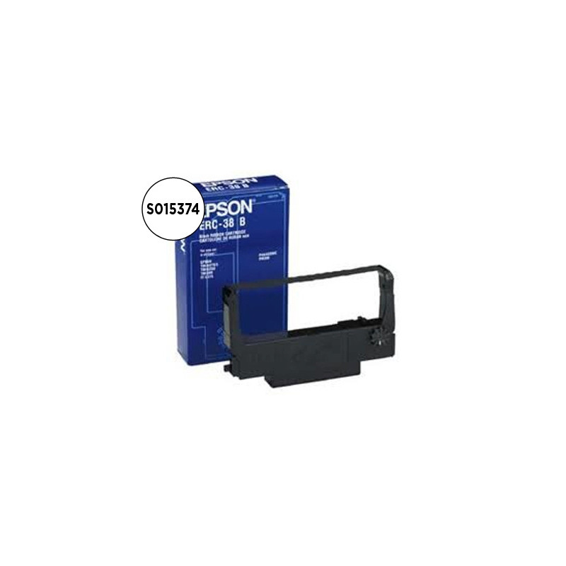 CINTA IMPRESORA EPSON ORIG. TM-300/TM-U200/TM-U210/TM-375 ERC-38B NEGRA