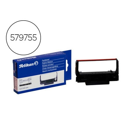 CINTA IMPRESORA PELIKAN PARA EPSON ERC 30/34 NEGRO/ROJO GRUPO 655