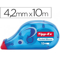 CORRECTOR TIPP-EX CINTA POCKET MOUSE 4,2 MM X 10 MT