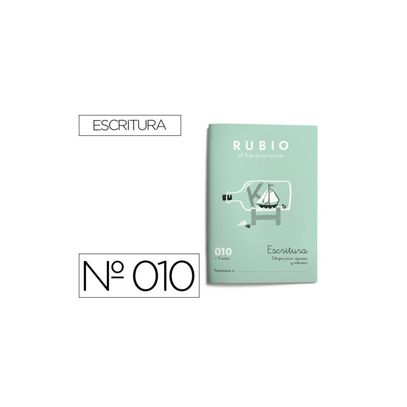 CUADERNO RUBIO CALIGRAFIA N 010