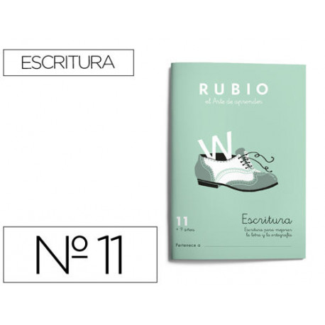 CUADERNO RUBIO CALIGRAFIA N 11