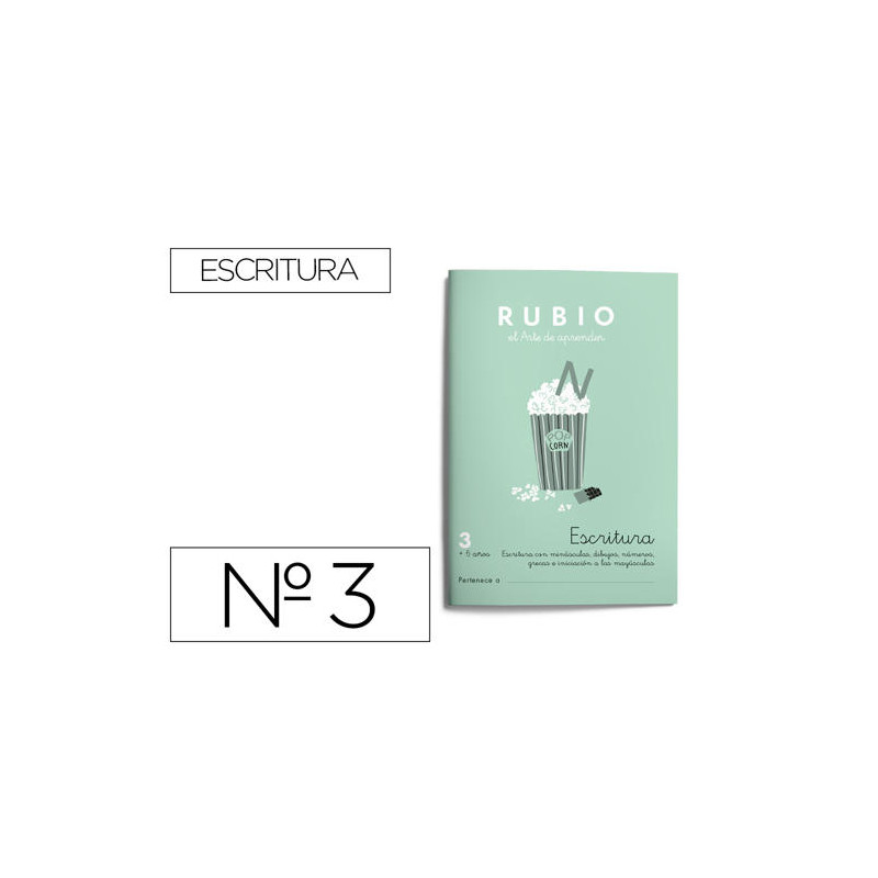 CUADERNO RUBIO CALIGRAFIA N 3