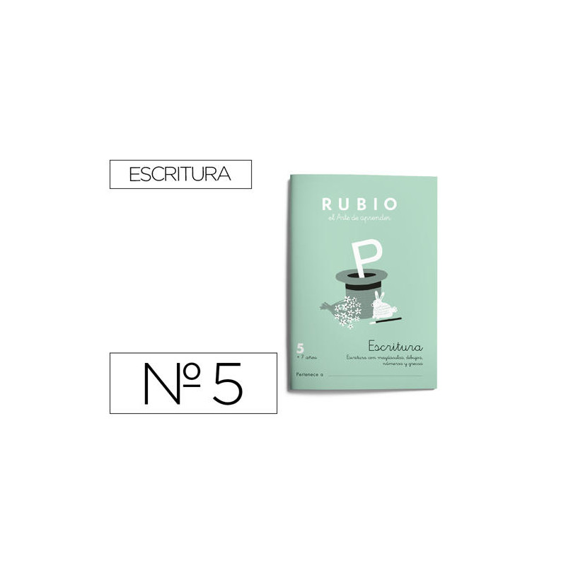 CUADERNO RUBIO CALIGRAFIA N 5