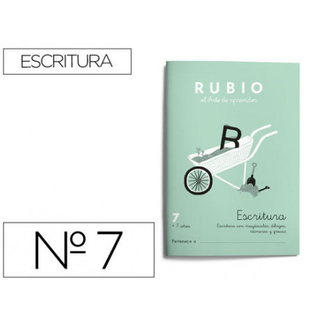 CUADERNO RUBIO CALIGRAFIA N 7