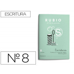 CUADERNO RUBIO CALIGRAFIA N 8