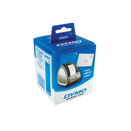 ETIQUETA ADHESIVA DYMO 99012 -TAMA?O 89X36 MM PARA IMPRESORA 400 260 ETIQUETAS USO DIRECCIONES PAPEL