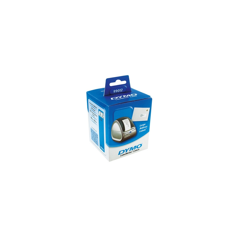 ETIQUETA ADHESIVA DYMO 99012 -TAMA?O 89X36 MM PARA IMPRESORA 400 260 ETIQUETAS USO DIRECCIONES PAPEL