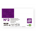 FICHA LIDERPAPEL LISA N2 75 X 125MM PAQUETE DE 100 180G