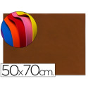 GOMA EVA LIDERPAPEL 50X70CM 60G/M2 ESPESOR 1.5MM MARRON