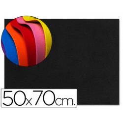 GOMA EVA LIDERPAPEL 50X70CM 60G/M2 ESPESOR 1.5MM NEGRO