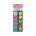 GOMA DE BORRAR MILAN 430-5 BLISTER DE 5 UNIDADES