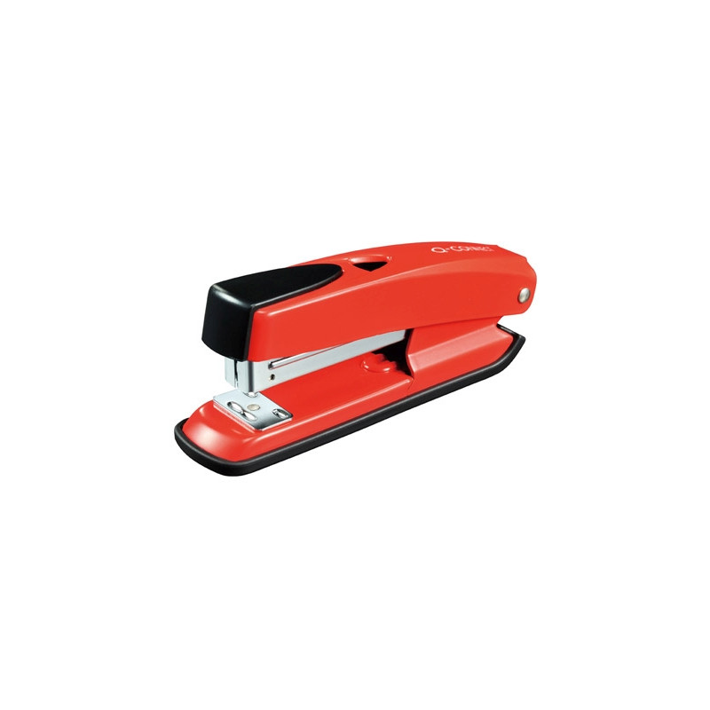 GRAPADORA Q-CONNECT KF02152 PLASTICO ABS ROJA CAPACIDAD 20 HOJAS