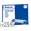 GRAPAS PETRUS N 23/6 CAJA DE 1000 UNIDADES