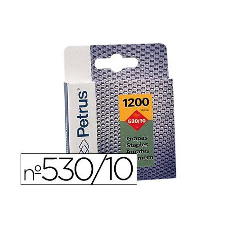 GRAPAS PETRUS N 530/10 CAJA DE 1200 UNIDADES