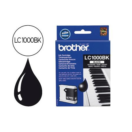 INK-JET BROTHER LC-1000BK NEGRO