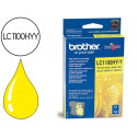 INK-JET BROTHER LC-1100Y AMARILLO ALTA CAPACIDAD 750 PAG