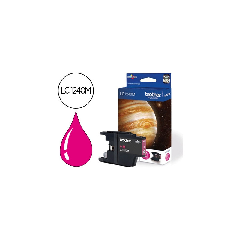 INK-JET BROTHER LC-1240M MAGENTA -600PAG- MFC-J6510DW MFC-J6710DW MFC-J6910DW