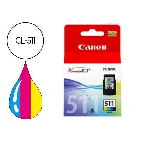 INK-JET CANON CL-511 COLOR PIXMA MP240/260/480