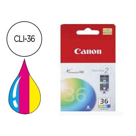 INK-JET CANON CLI-36 TRICOLOR PIXMA MINI 260 IP100