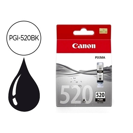 INK-JET CANON PGI-520BK NEGRO PIXMAIP3600/4600