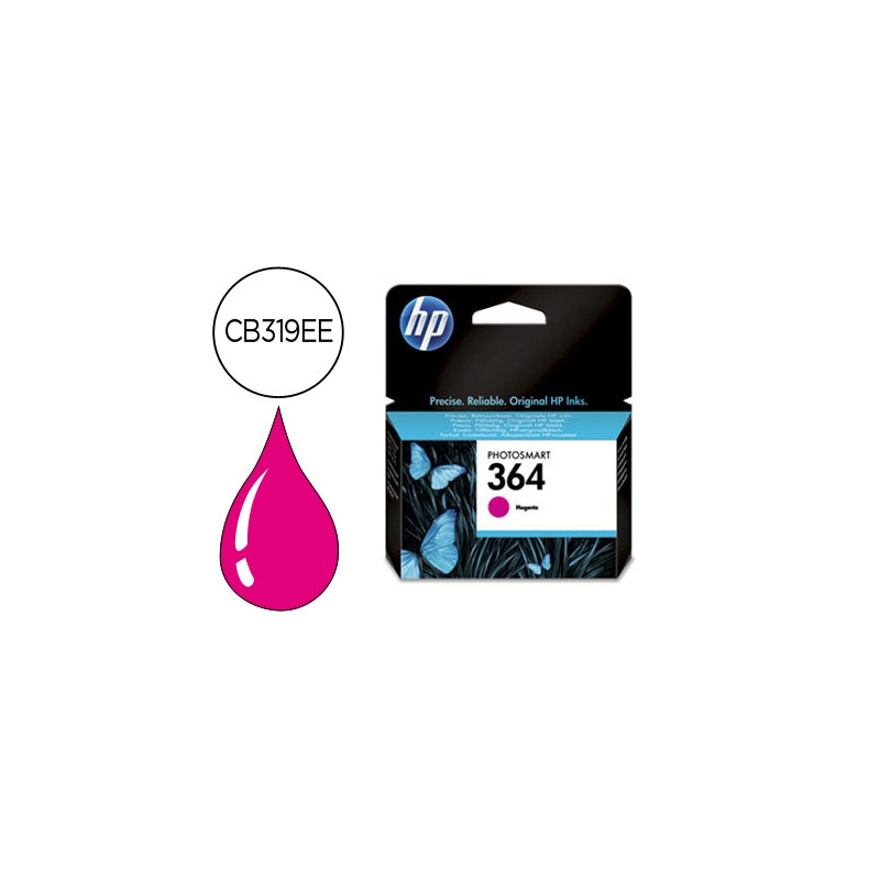 INK-JET HP 364 MAGENTA PHOTOSMART PREMIUM -C309A/ SERIES C5300 /C6300/ B8500/D5400 -300PAG