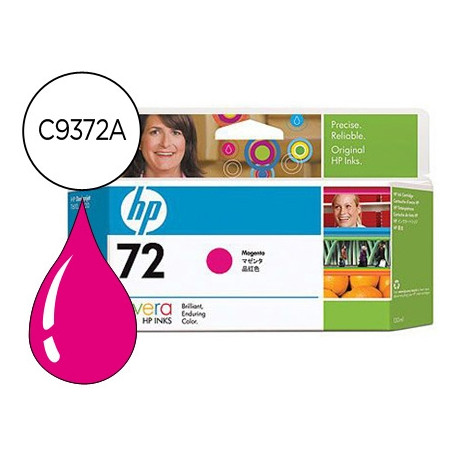 INK-JET HP 72 MAGENTA FOTO DESIGNJET T610/1100 -130ML-