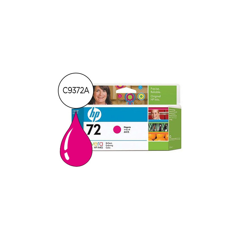 INK-JET HP 72 MAGENTA FOTO DESIGNJET T610/1100 -130ML-