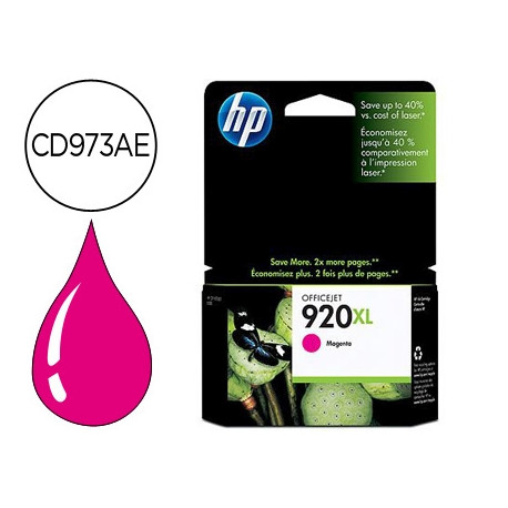 INK-JET HP 920XL MAGENTA 700PAG OFFICEJET/920/6500